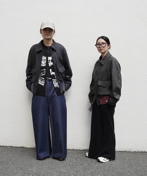 ANTHEM A(アンセムエー)の「【ANTHEM A】 CRACK TERRY BLOUSON(ブルゾン・メンズ・ダークネイビー・MEDIUM/LARGE)」の7枚目の写真