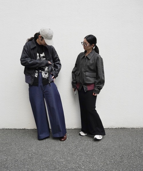 ANTHEM A(アンセムエー)の「【ANTHEM A】 CRACK TERRY BLOUSON(ブルゾン・メンズ・ダークネイビー・MEDIUM/LARGE)」の9枚目の写真