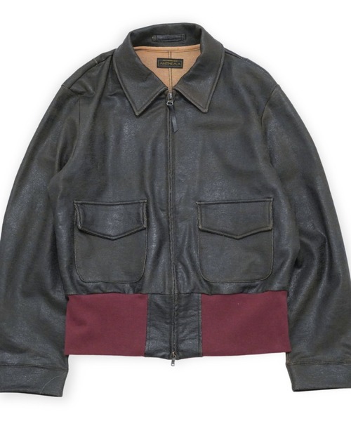 ANTHEM A(アンセムエー)の「【ANTHEM A】 CRACK TERRY BLOUSON(ブルゾン・メンズ・ダークネイビー・MEDIUM/LARGE)」の5枚目の写真