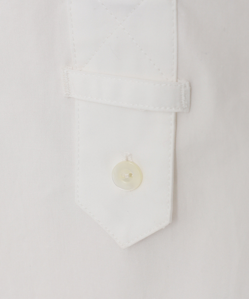 JOURNAL STANDARD（ジャーナルスタンダード）の「別注【Ayumi.Hamamoto×JOURNALSTANDARD】A/HレイヤードカラーSH（シャツ/ブラウス・レディース・ホワイト/ブルー・FREE）」の7枚目の写真