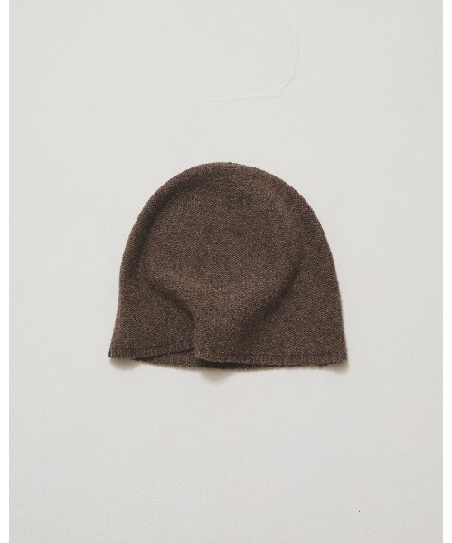 TODAYFUL(トゥデイフル)の「Seamless Cashmere Beanie(ニットキャップ/ビーニー・レディース・チャコールグレー/ブラック/モカ・FREE)」の12枚目の写真