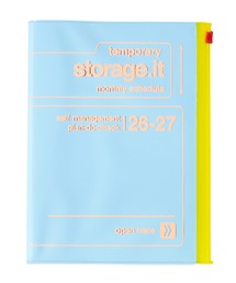 MARK'S（マークス）の「マークス 手帳 2026 スケジュール帳 2026年3月始まり 月間ブロック A5正寸 ストレージイット/ビビッド（手帳/メモ帳）」