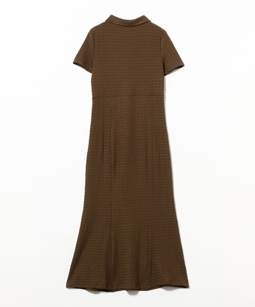 Ray BEAMS(レイビームス)の「カット ジャカード マーメイド ワンピース(ワンピース・レディース・ダークブラウン/クリーム・ONE SIZE)」の15枚目の写真
