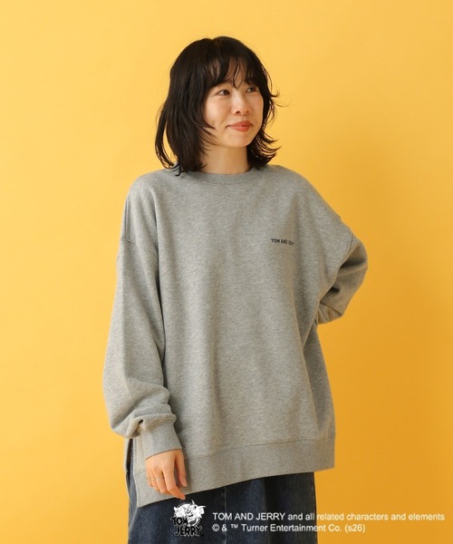 LEPSIM（レプシィム）の「【産前・産後対応】マタニティ／トムとジェリースウェット　632799（マタニティウェア/グッズ・レディース・チャコールグレー/グレー/アイボリー・FREE）」の15枚目の写真