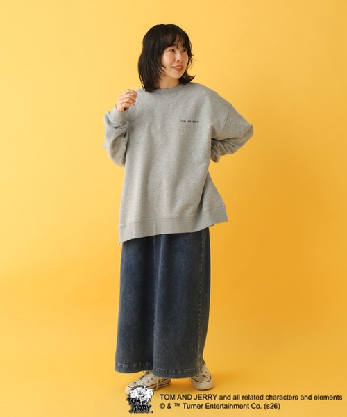 LEPSIM（レプシィム）の「【産前・産後対応】マタニティ／トムとジェリースウェット　632799（マタニティウェア/グッズ・レディース・チャコールグレー/グレー/アイボリー・FREE）」の19枚目の写真