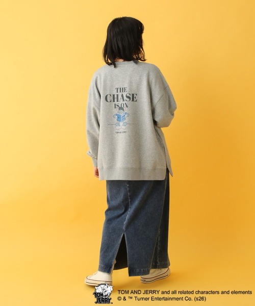 LEPSIM（レプシィム）の「【産前・産後対応】マタニティ／トムとジェリースウェット　632799（マタニティウェア/グッズ・レディース・チャコールグレー/グレー/アイボリー・FREE）」の21枚目の写真