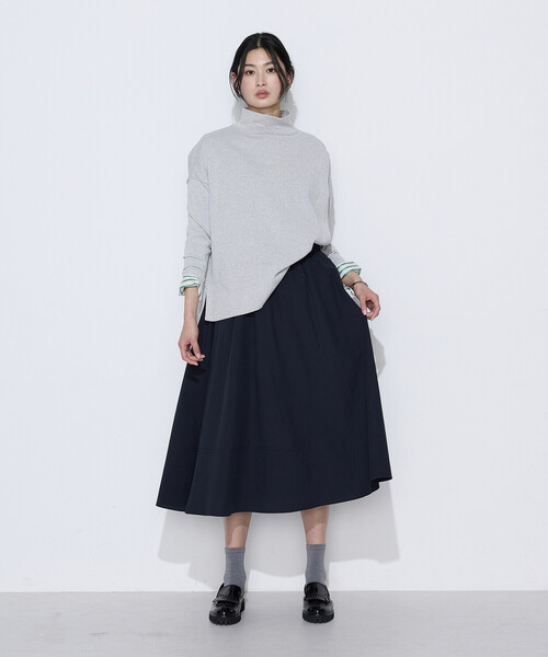 K.T KIYOKO TAKASE（キヨコタカセ）の「天竺編み ファインラメニットプルオーバー（ニット/セーター・レディース・ピンク/グレー・FREE）」の4枚目の写真