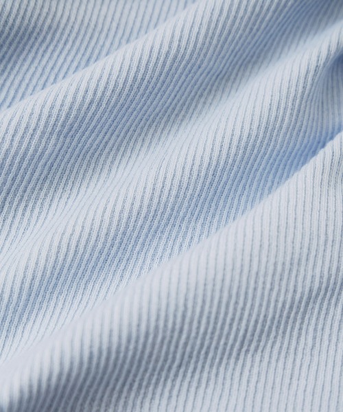 VIS(ビス)の「ドレープオフショルダーリブニット/イージーケア(ニット/セーター・レディース・オフホワイト/グレー/サックスブルー/ブラック・FREE)」の17枚目の写真