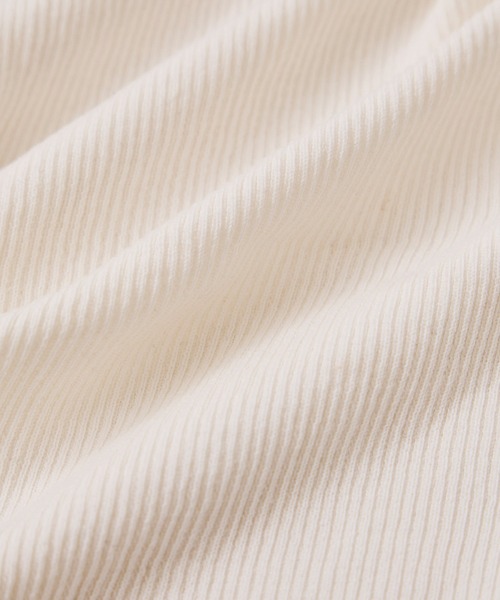 VIS(ビス)の「ドレープオフショルダーリブニット/イージーケア(ニット/セーター・レディース・オフホワイト/グレー/サックスブルー/ブラック・FREE)」の19枚目の写真