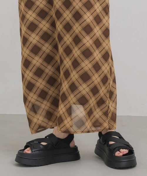 RETRO GIRL（レトロガール）の「スポーツサンダル（サンダル・レディース・ライトブラウン/オフホワイト/ブラック・LARGE/MEDIUM）」の10枚目の写真