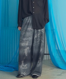 MAISON SPECIAL（メゾンスペシャル）の「《UNISEX》Trompe l'oeil Prime-wide Sweatpants/トロンプルイユプライムワイドスウェットパンツ【MAISON SPECIAL/メゾンスペシャル】（スウェットパンツ）」