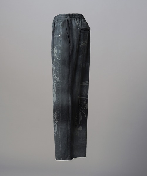 MAISON SPECIAL（メゾンスペシャル）の「《UNISEX》Trompe l'oeil Prime-wide Sweatpants/トロンプルイユプライムワイドスウェットパンツ【MAISON SPECIAL/メゾンスペシャル】（スウェットパンツ・メンズ・ブラック/アイボリー・2/1/0）」の17枚目の写真