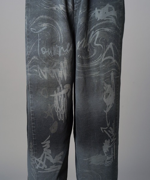 MAISON SPECIAL（メゾンスペシャル）の「《UNISEX》Trompe l'oeil Prime-wide Sweatpants/トロンプルイユプライムワイドスウェットパンツ【MAISON SPECIAL/メゾンスペシャル】（スウェットパンツ・メンズ・ブラック/アイボリー・2/1/0）」の21枚目の写真