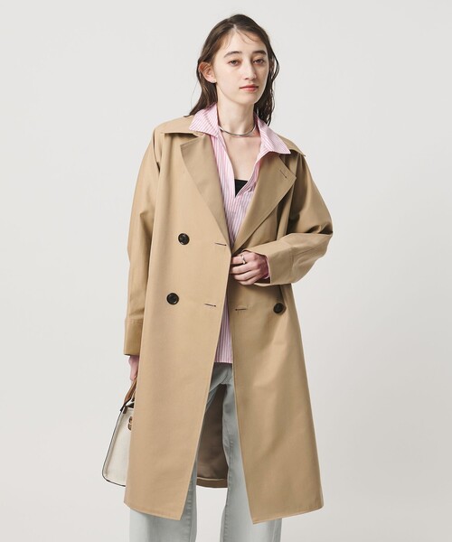 UNITED ARROWS(ユナイテッドアローズ)の「<TICCA>テント トレンチコート(トレンチコート・レディース・ベージュ・1)」の2枚目の写真