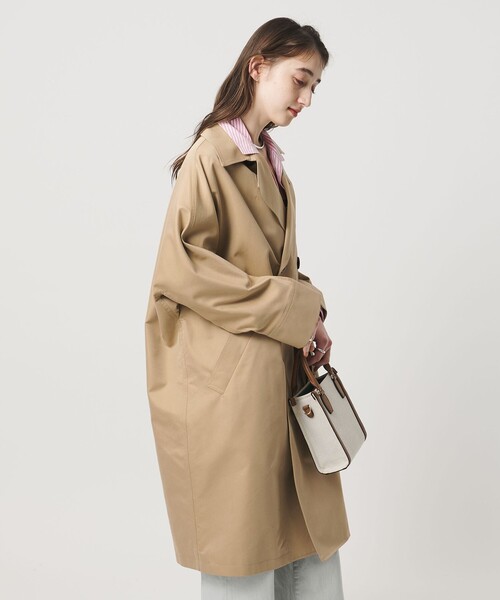 UNITED ARROWS(ユナイテッドアローズ)の「<TICCA>テント トレンチコート(トレンチコート・レディース・ベージュ・1)」の3枚目の写真