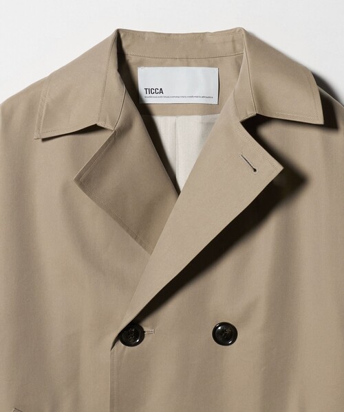 UNITED ARROWS(ユナイテッドアローズ)の「<TICCA>テント トレンチコート(トレンチコート・レディース・ベージュ・1)」の11枚目の写真