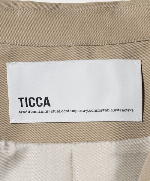 UNITED ARROWS(ユナイテッドアローズ)の「<TICCA>テント トレンチコート(トレンチコート・レディース・ベージュ・1)」の19枚目の写真