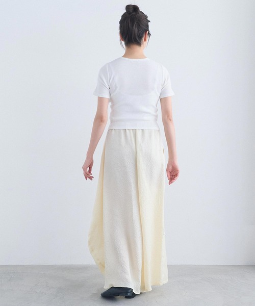 I am I in fact...(アイアムアイインファクト)の「_COCORO TEE(Tシャツ/カットソー・レディース・ブルー/ブラック/ホワイト・FREE)」の16枚目の写真