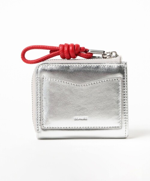 Ray BEAMS(レイビームス)の「【別注】BEAURE / キルト ウォレット | 新生活・通勤・通学・新学期(財布・レディース・レッド/シルバー/ブラック・ONE SIZE)」の4枚目の写真