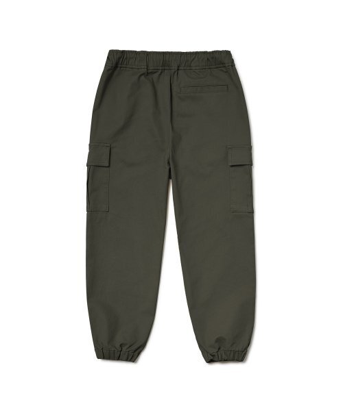 MUSINSA STANDARD KIDS（ムシンサスタンダードキッズ）の「コットンバンディングカーゴジョガーパンツ[カーキ]（スウェットパンツ・レディース・その他・100/110/120/130/140/150/160）」の9枚目の写真