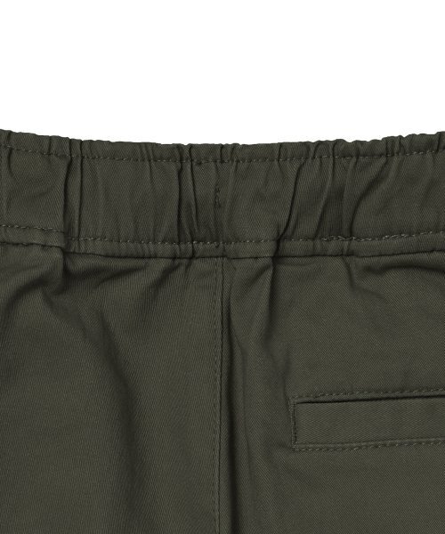 MUSINSA STANDARD KIDS（ムシンサスタンダードキッズ）の「コットンバンディングカーゴジョガーパンツ[カーキ]（スウェットパンツ・レディース・その他・100/110/120/130/140/150/160）」の6枚目の写真