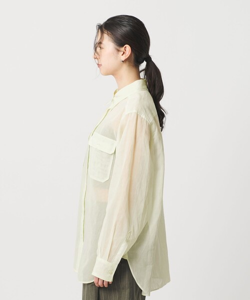 BEAUTY&amp;YOUTH UNITED ARROWS シアーブラウス BEAUTY＆YOUTH UNITED ARROWS ブラウス シャツ ポリエステル ドット