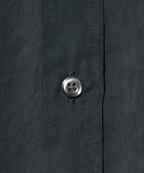 BEAUTY&YOUTH UNITED ARROWS(ビューティーアンドユースユナイテッドアローズ)の「コットン シアー ワーク シャツ(シャツ/ブラウス・レディース・ダークグレー/ライム/オフホワイト・FREE)」の10枚目の写真