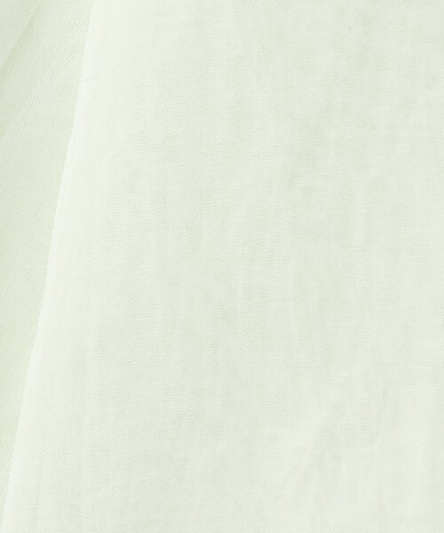 BEAUTY&YOUTH UNITED ARROWS(ビューティーアンドユースユナイテッドアローズ)の「コットン シアー ワーク シャツ(シャツ/ブラウス・レディース・ダークグレー/ライム/オフホワイト・FREE)」の14枚目の写真