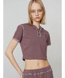 EMODA | レースラインフーディトップス(Tシャツ/カットソー)