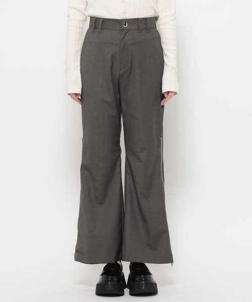 HARE（ハレ）の「ZIP2WAYミニスカツキフレアパンツ(HARE)（その他パンツ・レディース・グレー/ブラック・FREE）」の21枚目の写真