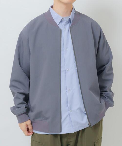 ITEMS URBANRESEARCH（アイテムズ アーバンリサーチ）の「TRストレッチ ジップアップブルゾン（ブルゾン・メンズ・ブラック/ベージュ/グレー・MEDIUM/LARGE）」の12枚目の写真