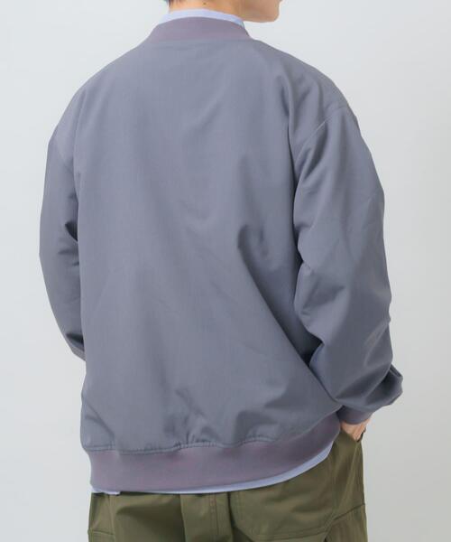 ITEMS URBANRESEARCH（アイテムズ アーバンリサーチ）の「TRストレッチ ジップアップブルゾン（ブルゾン・メンズ・ブラック/ベージュ/グレー・MEDIUM/LARGE）」の15枚目の写真