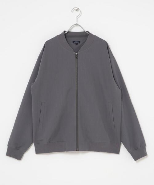 ITEMS URBANRESEARCH（アイテムズ アーバンリサーチ）の「TRストレッチ ジップアップブルゾン（ブルゾン・メンズ・ブラック/ベージュ/グレー・MEDIUM/LARGE）」の16枚目の写真