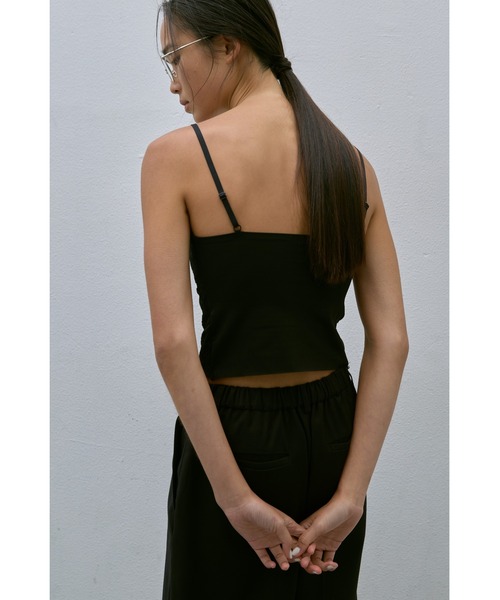 un/neu（アンノイ）の「レースフィットキャミソール（キャミソール・レディース・ホワイト/ブラック・FREE）」の13枚目の写真