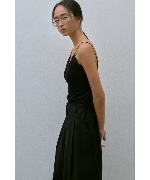 un/neu（アンノイ）の「レースフィットキャミソール（キャミソール・レディース・ホワイト/ブラック・FREE）」の14枚目の写真