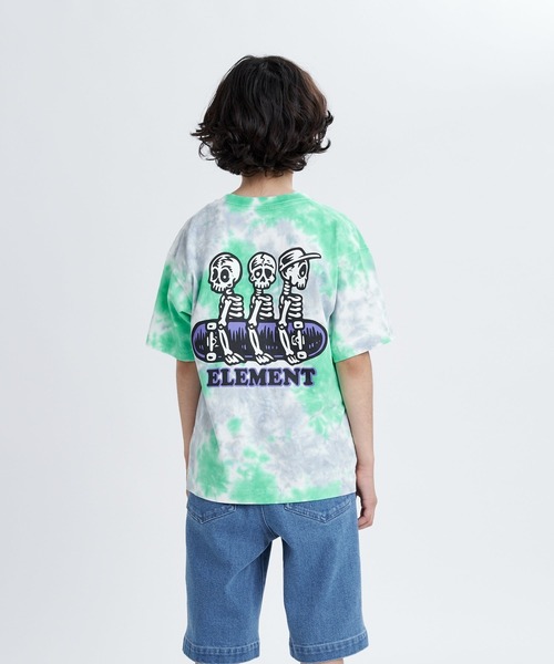 ELEMENT(エレメント)の「ELEMENT キッズ TIMBER 3 SS Y Tシャツ 【2026年春夏モデル】(Tシャツ/カットソー・キッズ・チャコールグレー/ホワイト/イエロー系その他/ブラック/グリーン系その他・LARGE/MEDIUM/SMALL/X-LARGE)」の4枚目の写真