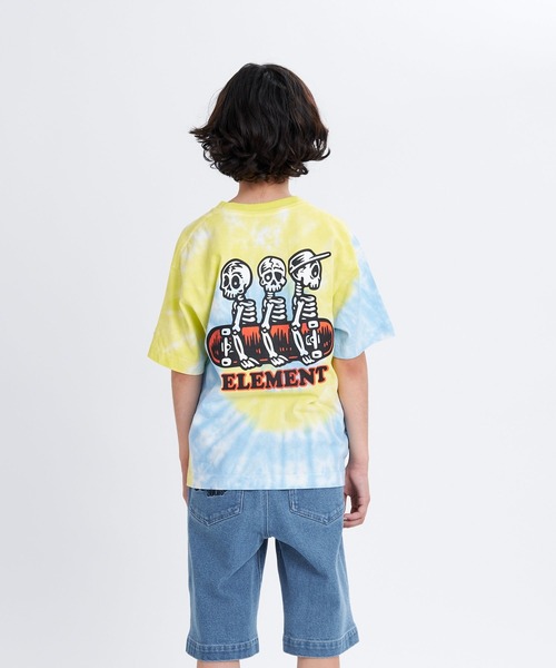 ELEMENT(エレメント)の「ELEMENT キッズ TIMBER 3 SS Y Tシャツ 【2026年春夏モデル】(Tシャツ/カットソー・キッズ・チャコールグレー/ホワイト/イエロー系その他/ブラック/グリーン系その他・LARGE/MEDIUM/SMALL/X-LARGE)」の5枚目の写真