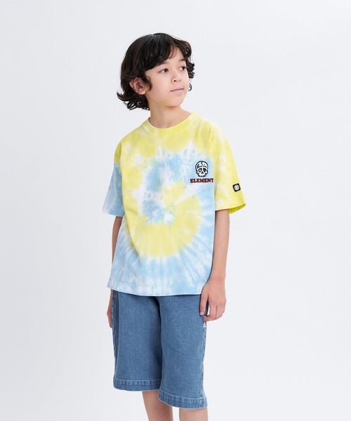 ELEMENT(エレメント)の「ELEMENT キッズ TIMBER 3 SS Y Tシャツ 【2026年春夏モデル】(Tシャツ/カットソー・キッズ・チャコールグレー/ホワイト/イエロー系その他/ブラック/グリーン系その他・LARGE/MEDIUM/SMALL/X-LARGE)」の12枚目の写真