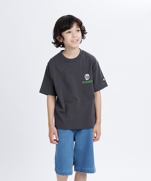 ELEMENT(エレメント)の「ELEMENT キッズ TIMBER 3 SS Y Tシャツ 【2026年春夏モデル】(Tシャツ/カットソー・キッズ・チャコールグレー/ホワイト/イエロー系その他/ブラック/グリーン系その他・LARGE/MEDIUM/SMALL/X-LARGE)」の6枚目の写真