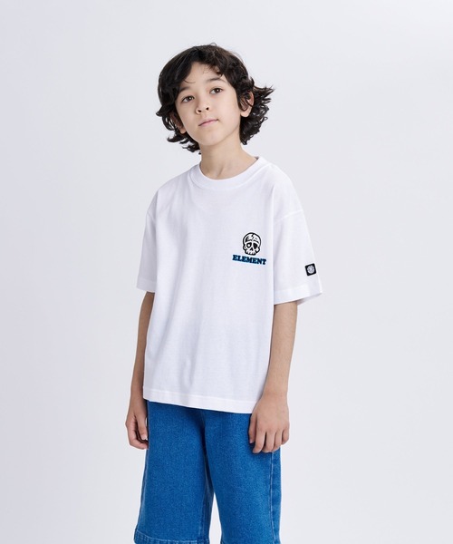 ELEMENT(エレメント)の「ELEMENT キッズ TIMBER 3 SS Y Tシャツ 【2026年春夏モデル】(Tシャツ/カットソー・キッズ・チャコールグレー/ホワイト/イエロー系その他/ブラック/グリーン系その他・LARGE/MEDIUM/SMALL/X-LARGE)」の13枚目の写真