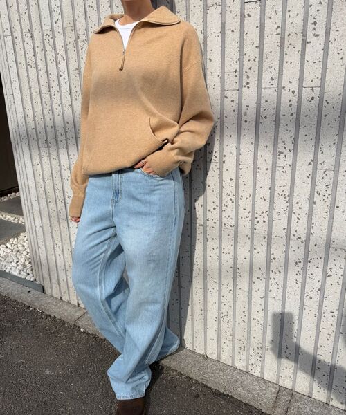 LEVAR(レバー)の「Seasonal Relaxed Tencel Denim - Light Blue(デニムパンツ・レディース・その他・M-Long/S-Long/S-Short/M-Short/XS-Short/XS-Long)」の5枚目の写真