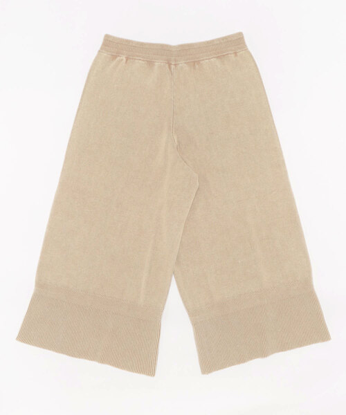 min@RNA（ミンアットアールエヌエー）の「K2162 アシッドwashガウチョ（その他パンツ・レディース・ベージュ・MEDIUM）」の2枚目の写真