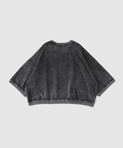 WISM(ウィズム)の「INTODUSK / イントゥダスク WELKIN GRADIENT CREWNECK(Tシャツ/カットソー・メンズ・ライトブルー/ブラック・LARGE/MEDIUM/X-LARGE)」の3枚目の写真