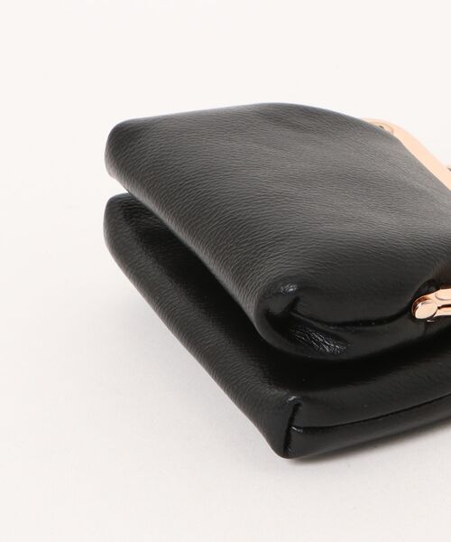 VIBGYOR（ヴィブジョー）の「FReePLACe/がま口 ミニパールショルダーバッグ X12790（ショルダーバッグ・レディース・ブラック・FREE）」の4枚目の写真