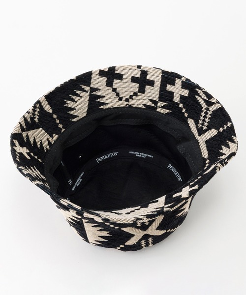 PENDLETON（ペンドルトン）の「PENDLETON/ペンドルトン ゴブランハット（ハット・メンズ・ブラック/ブルー・ONE SIZE）」の4枚目の写真