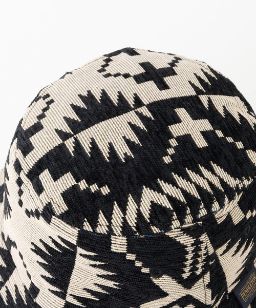 PENDLETON（ペンドルトン）の「PENDLETON/ペンドルトン ゴブランハット（ハット・メンズ・ブラック/ブルー・ONE SIZE）」の5枚目の写真