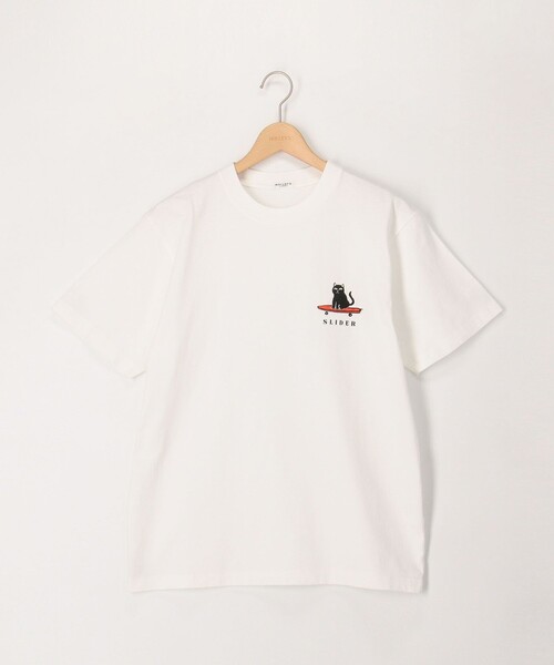 NOLLEY'S LIGHT（ノーリーズライト）の「【One Point】プリントT（Tシャツ/カットソー・メンズ・ホワイト系その他2/ホワイト/ホワイト系その他3・M/L）」の3枚目の写真