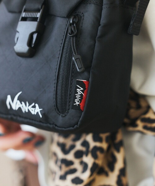 NANGA(ナンガ)の「NANGA/ナンガ ECOPAK UR SHOULDER POUCH ショルダーポーチ(ショルダーバッグ・メンズ・ブラック/オリーブ・ONE SIZE)」の20枚目の写真