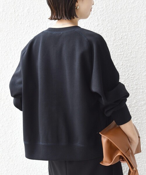 SHIPS(シップス)の「〈洗濯機可能〉コットン リブ スナップ ボタン カーディガン(カーディガン/ボレロ・レディース・ネイビー/ライトグリーン/オフホワイト・ONE SIZE)」の5枚目の写真