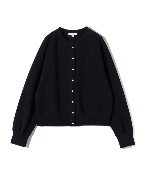 SHIPS(シップス)の「〈洗濯機可能〉コットン リブ スナップ ボタン カーディガン(カーディガン/ボレロ・レディース・ネイビー/ライトグリーン/オフホワイト・ONE SIZE)」の16枚目の写真